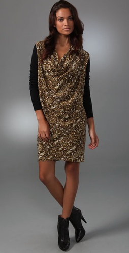 Zimmermann Shatter Pyrite Long Sleeve Dre