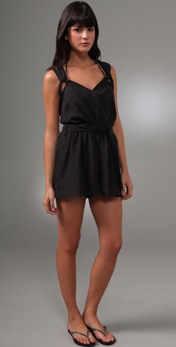 Zimmermann Noir Twist Romper