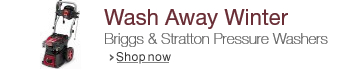 Wash Away Winter, Spring into Cleaning with Briggs and Stratton Pressure Washers
