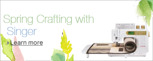 Spring Crafting with Singer