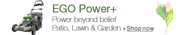 EGO at Lawn & Garden Spring Event 2016