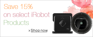 Save 15% on Select iRobot Products
