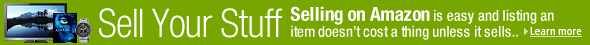 Selling on Amazon is easy and doesn't cost a thing unless your item sells... Learn more.
