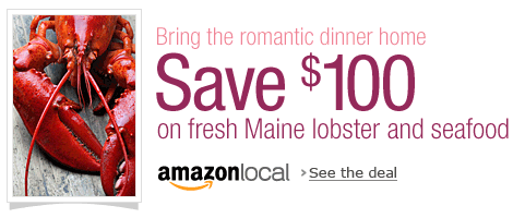 Save $100 on fresh Maine lobster and seafood
