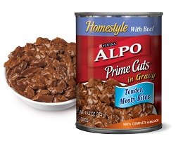 Alpo Prime Cuts in Gravy Homestyle with Beef