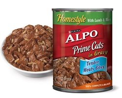 Alpo Prime Cuts in Gravy Homestyle with Lamb and Rice