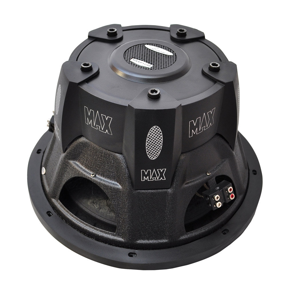 Lanzar MAXP104D Max Pro 10Inch 1,200Watt Small Enclosure Dual 4Ohm Subwoofer Car