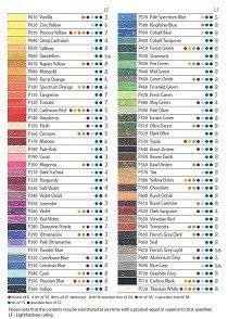 Derwent Pastel Pencils, 4mm Core, Metal Tin, 72 Count (32996) Promo Offer B000J6DCL4 colorchart sm opt Derwent Pastel Pencils, 4mm Core, Metal Tin, 72 Count (32996) Promo Offer