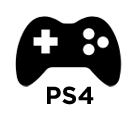 Works with PS4