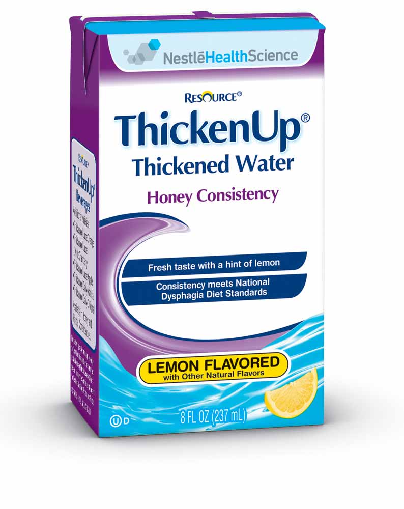 Resource Thickened Water, Lemon Flavored, Honey