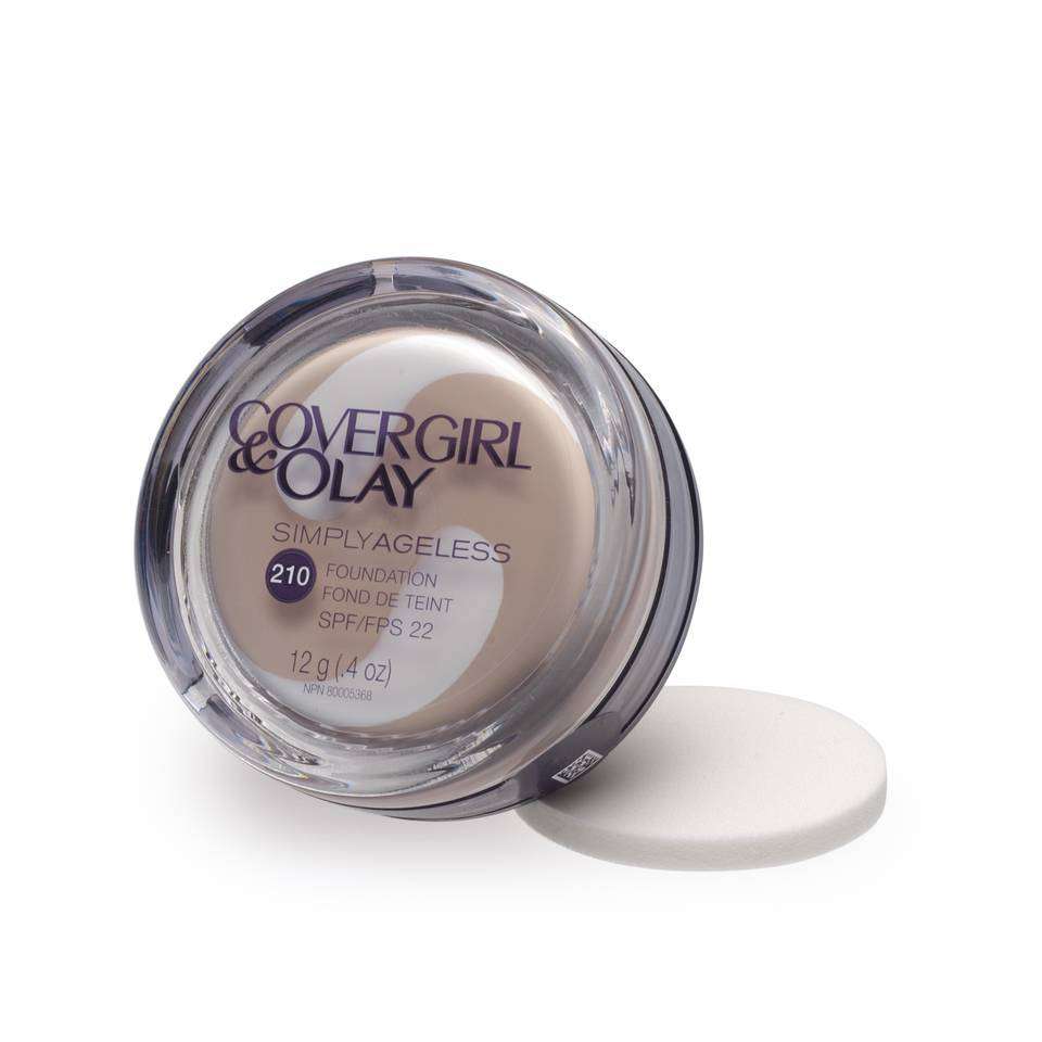 Amazon.com : CoverGirl & Olay Simply Ageless Foundation, Tawny 265, 0.