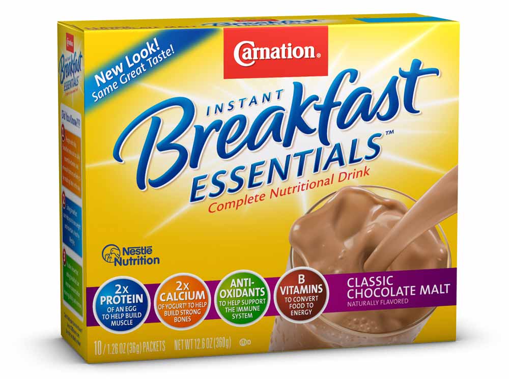 Carnation Breakfast Essentials, Classic Chocolate Malt