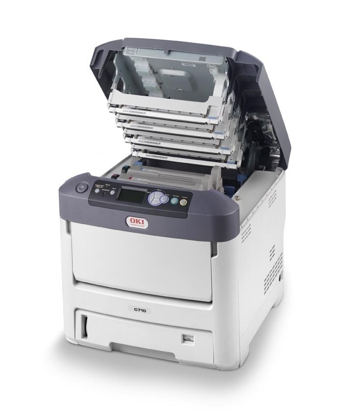 Oki C711DN Color Laser Printer with 34PPM Color Electronics