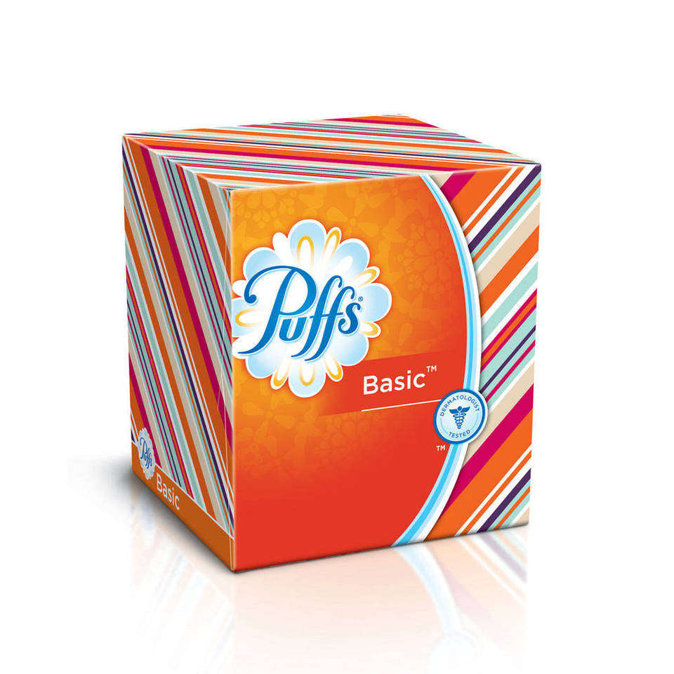 Puffs Plus Lotion Facial Tissues; 1344 Count; 24 Cube Boxes