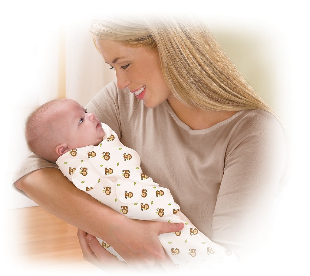 Summer Infant 2 Pack Cotton Knit Swaddleme, Butterfly