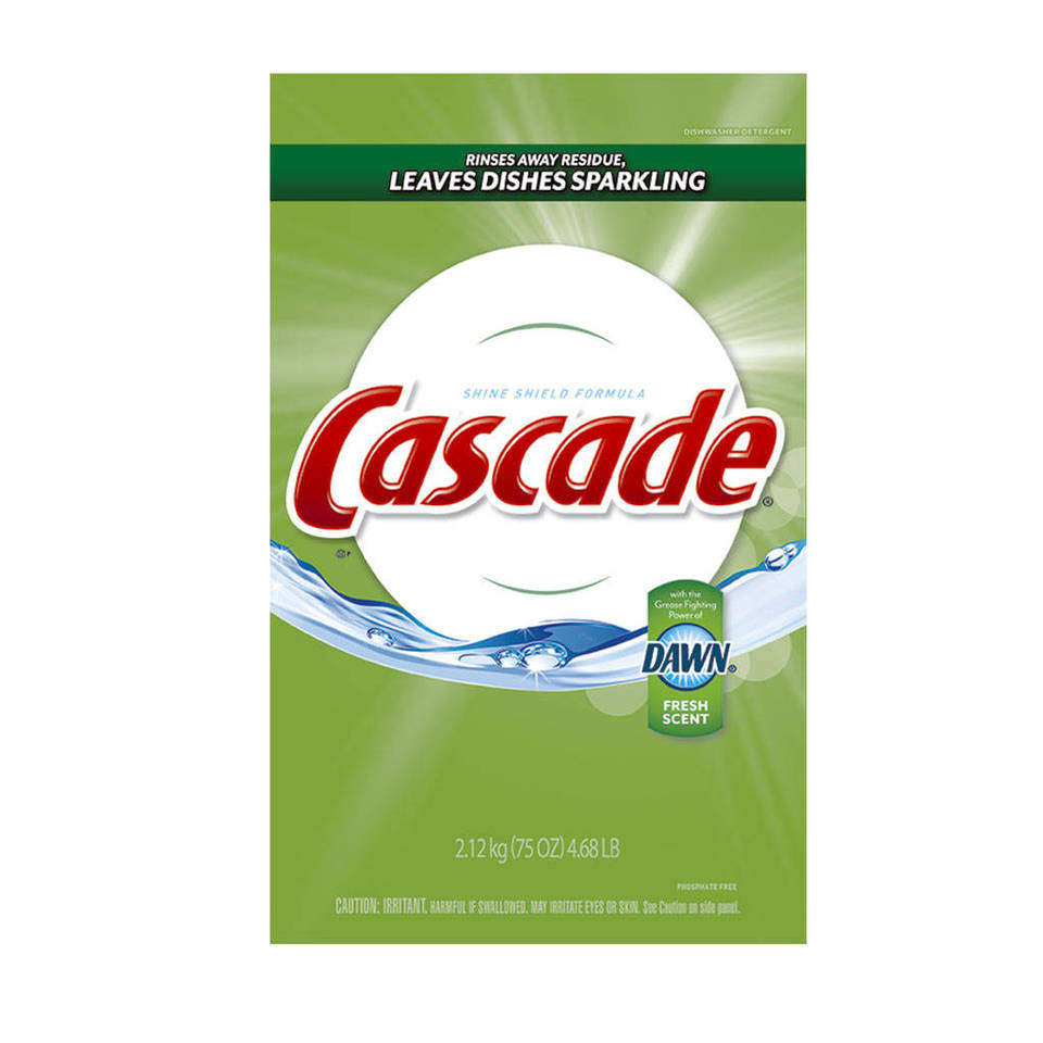 Cascade Powder Dishwasher Detergent, Lemon Scent 75 Oz Health & Personal Care