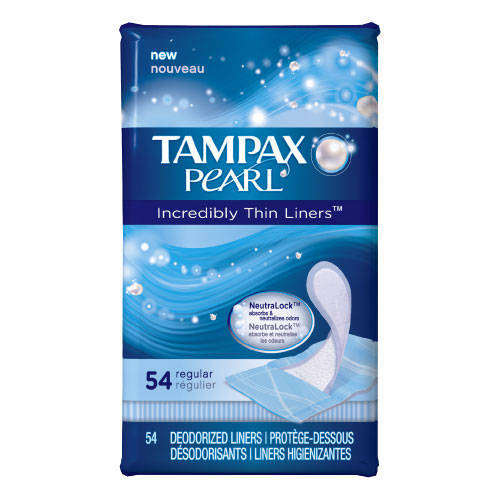 Always Radiant Incredibly Thin Liners Unscented 64 Count Health & Personal Care