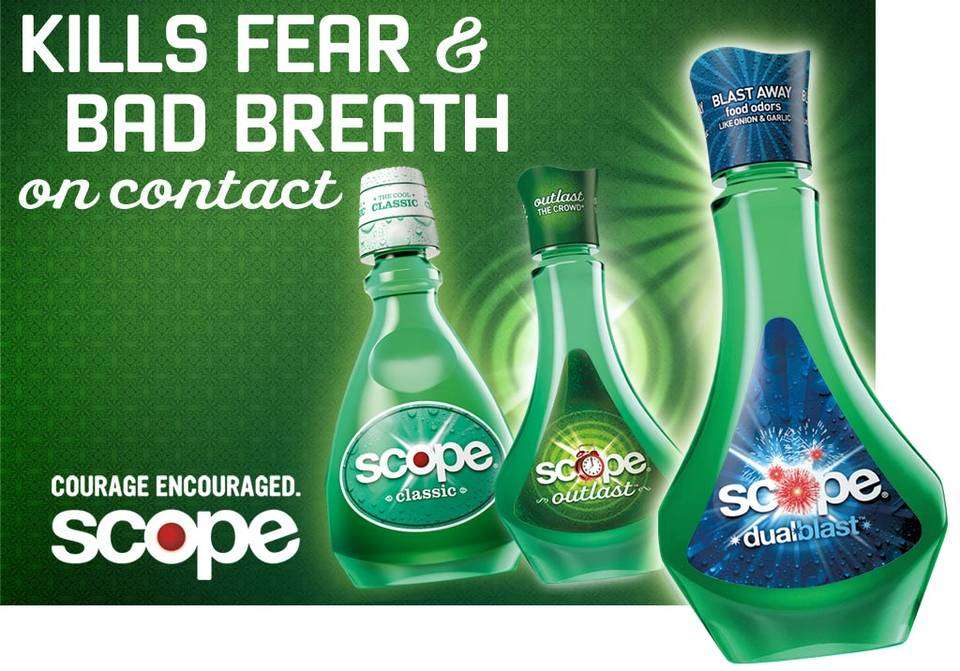 Scope Dualblast Mouthwash Icy Mint Blast 750 Ml Beauty