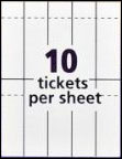 Amazon.com : Avery Tickets with Tear-Away Stubs, 1.75 inches x 5.5 ...