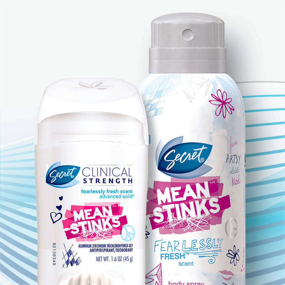 Secret Clinical Strength Mean Stinks Fearlessly Fresh