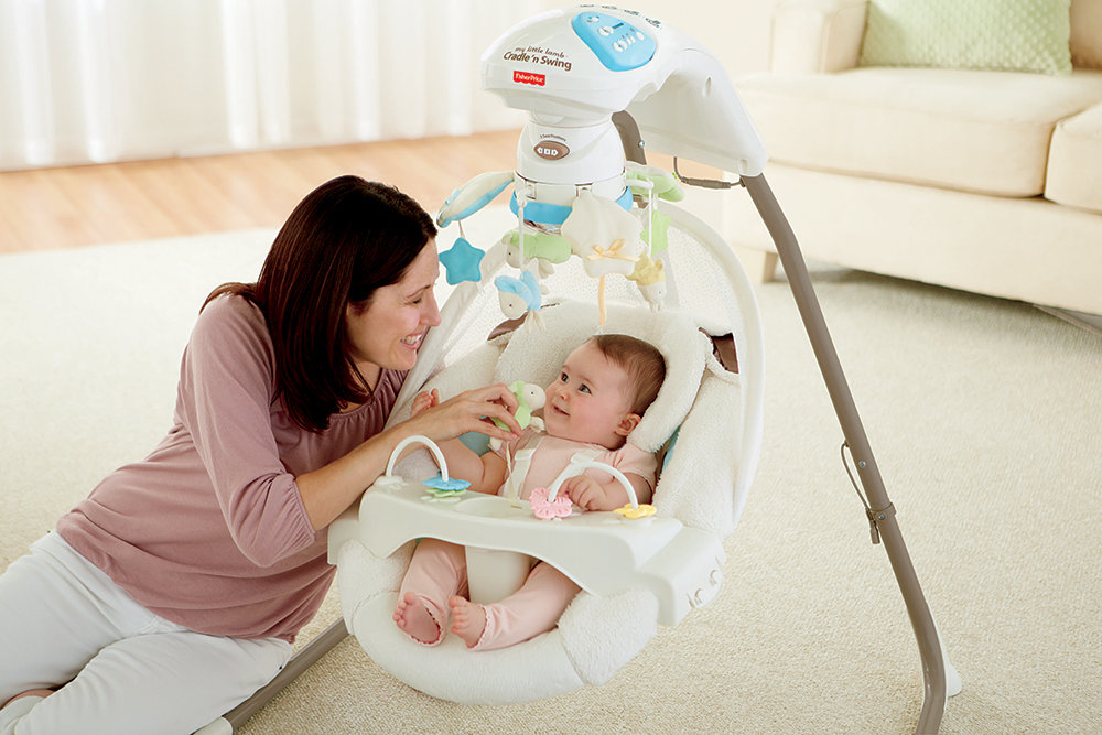 Fisher Price Cradle 'n Swing My Little Lamb Baby Infant Sleep Seat Toy NEW eBay