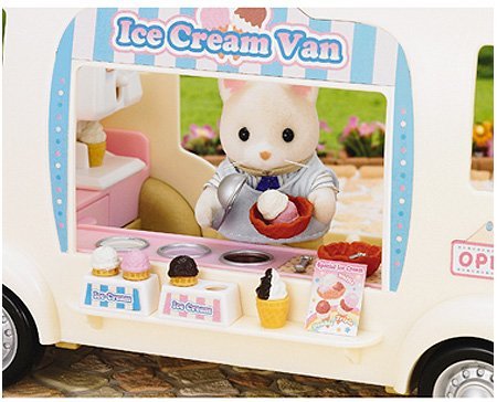 Amazon.com: Calico Critters Ice Cream Truck: Toys & Games