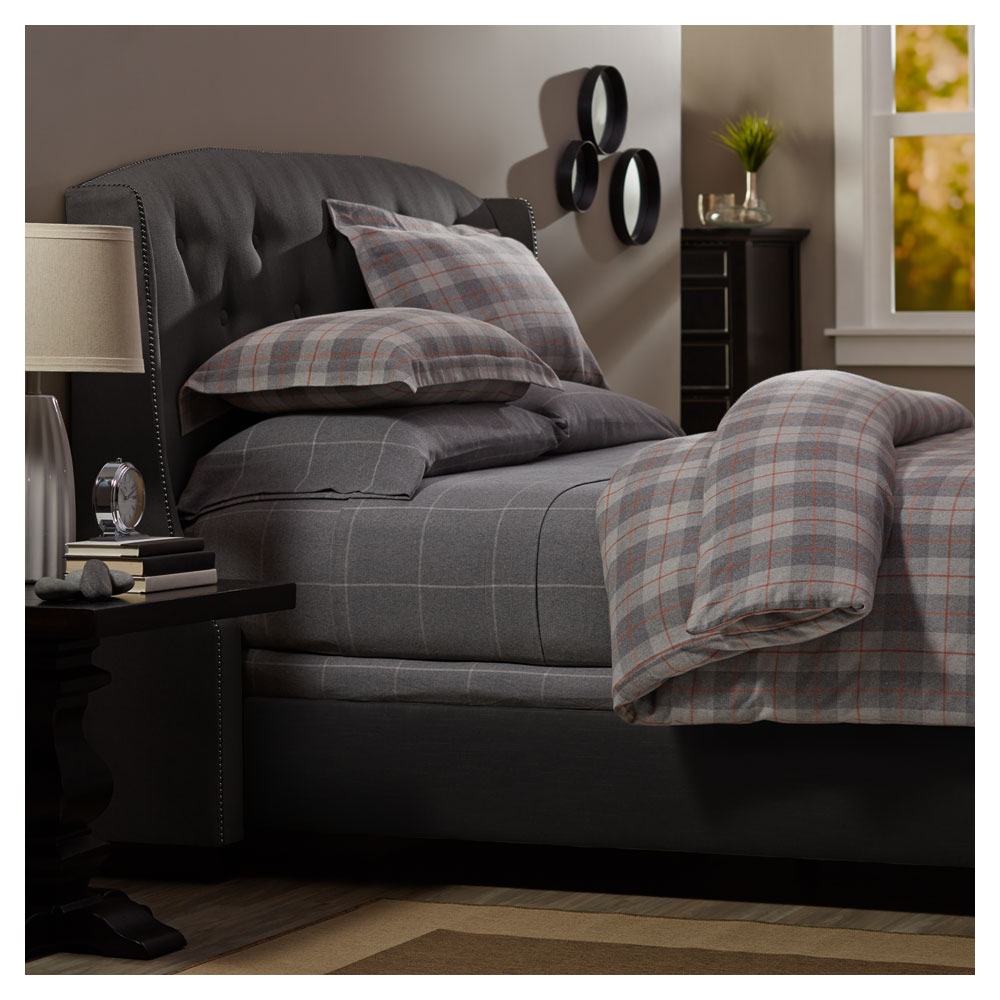 Pinzon Heather Flannel YarnDyed 5.4Ounce Sheet Set