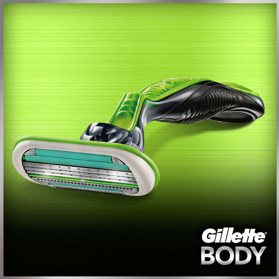 Gillette Body Razor, 1 Count Beauty