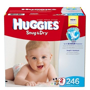 Huggies Snug N Dry Size 2 Diapers
