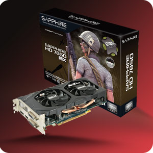 Sapphire Radeon Card sample with Boxing
