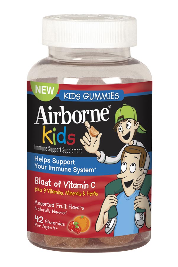 Airborne Kids Gummies Vitamin 667mg Immune Support