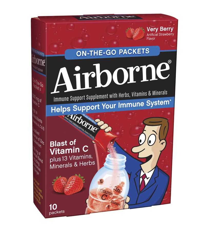 Airborne Vitamin C 1000mg Immune Support Supplement, OnThe