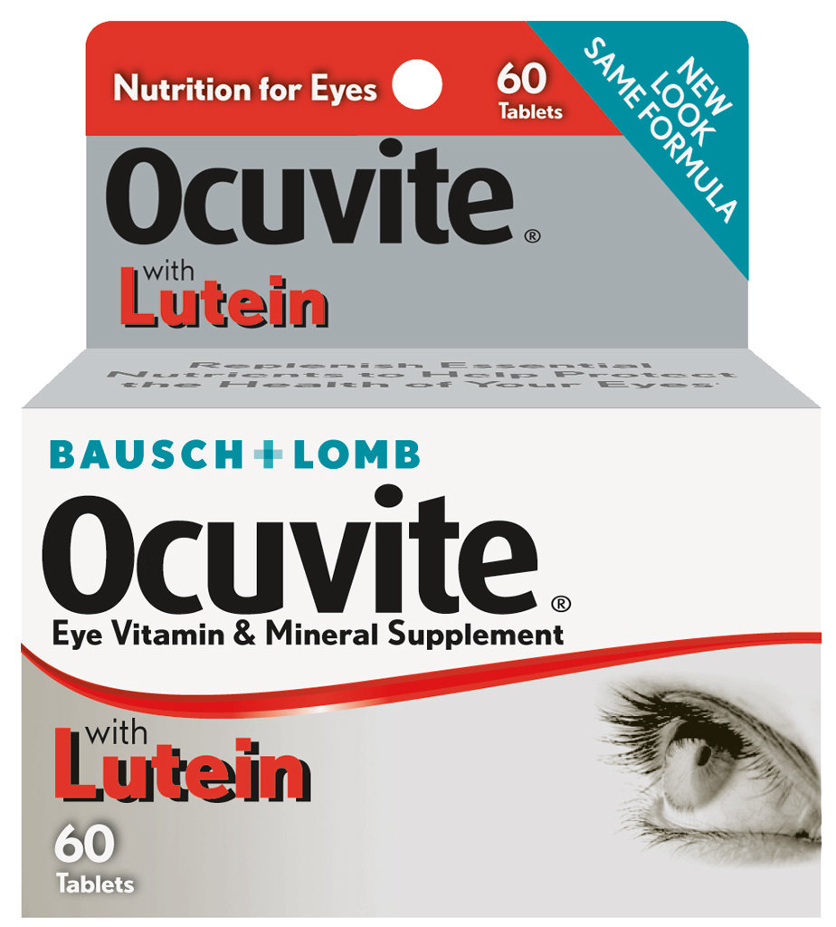 Ocuvite Vitamin and Mineral Supplement Tablets, 60 Count