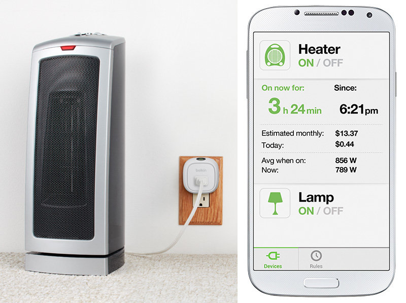 Belkin WeMo Insight Switch, Control Your Electronics and