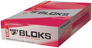 CLIF Shot Bloks Strawberry, 18 pk Product Shot