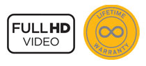 Lifetime Warranty and Full HD