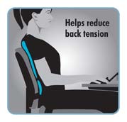 Helps reduce back tension