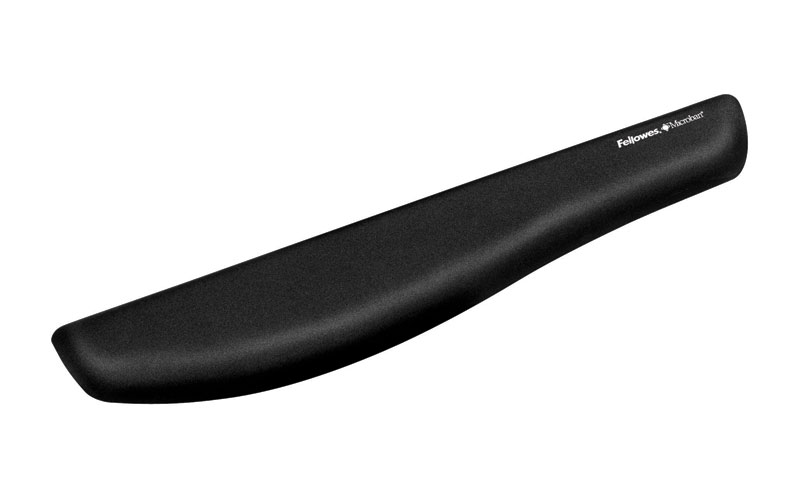 Fellowes PlushTouch Wrist Rest with FoamFusion Technology