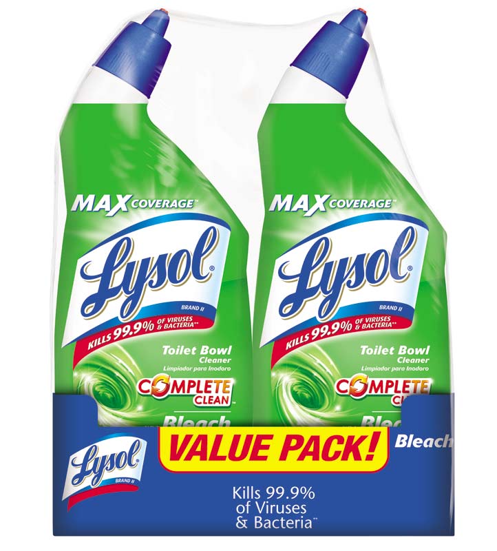 Lysol Power Toilet Bowl Cleaner with Bleach Everything Else
