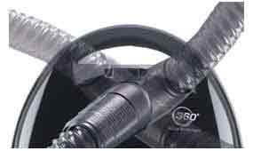 360-degree swivel hose
