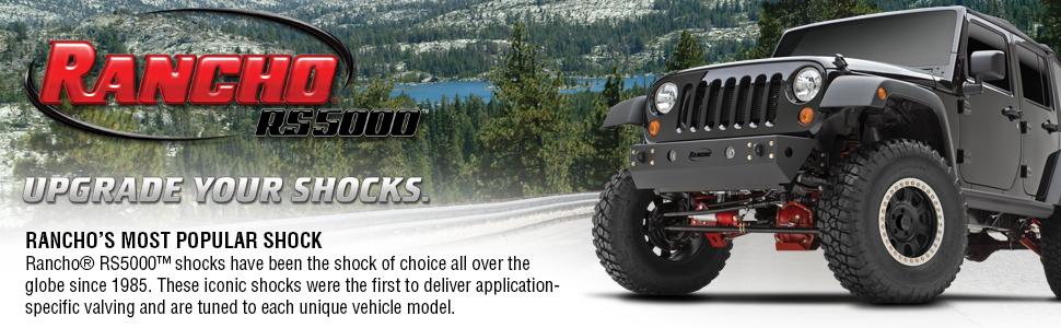 Rancho Shocks, Shock Absorbers, RS5000, RS5000 Shock Absorber