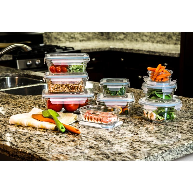 Glasslock 18Piece Assorted Oven Safe Container Set
