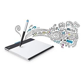 Monoprice, graphic pad, Corel Painter, InDesign, tablet for Photoshop, graphics board, Bamboo