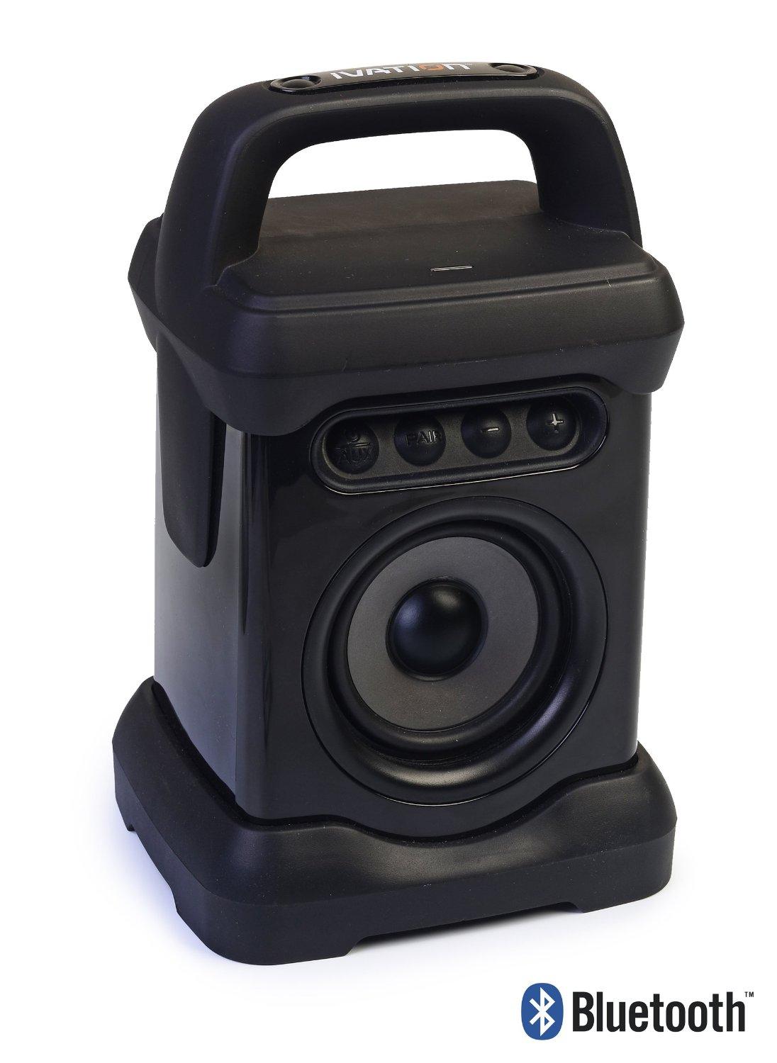 Ivation Bluetooth Waterproof Wireless Speaker for Music