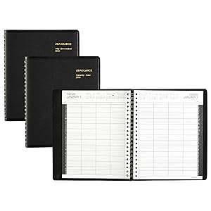 AT-A-GLANCE, appointment book, quarter hourly appointment book, daily planner, eight person appointm
