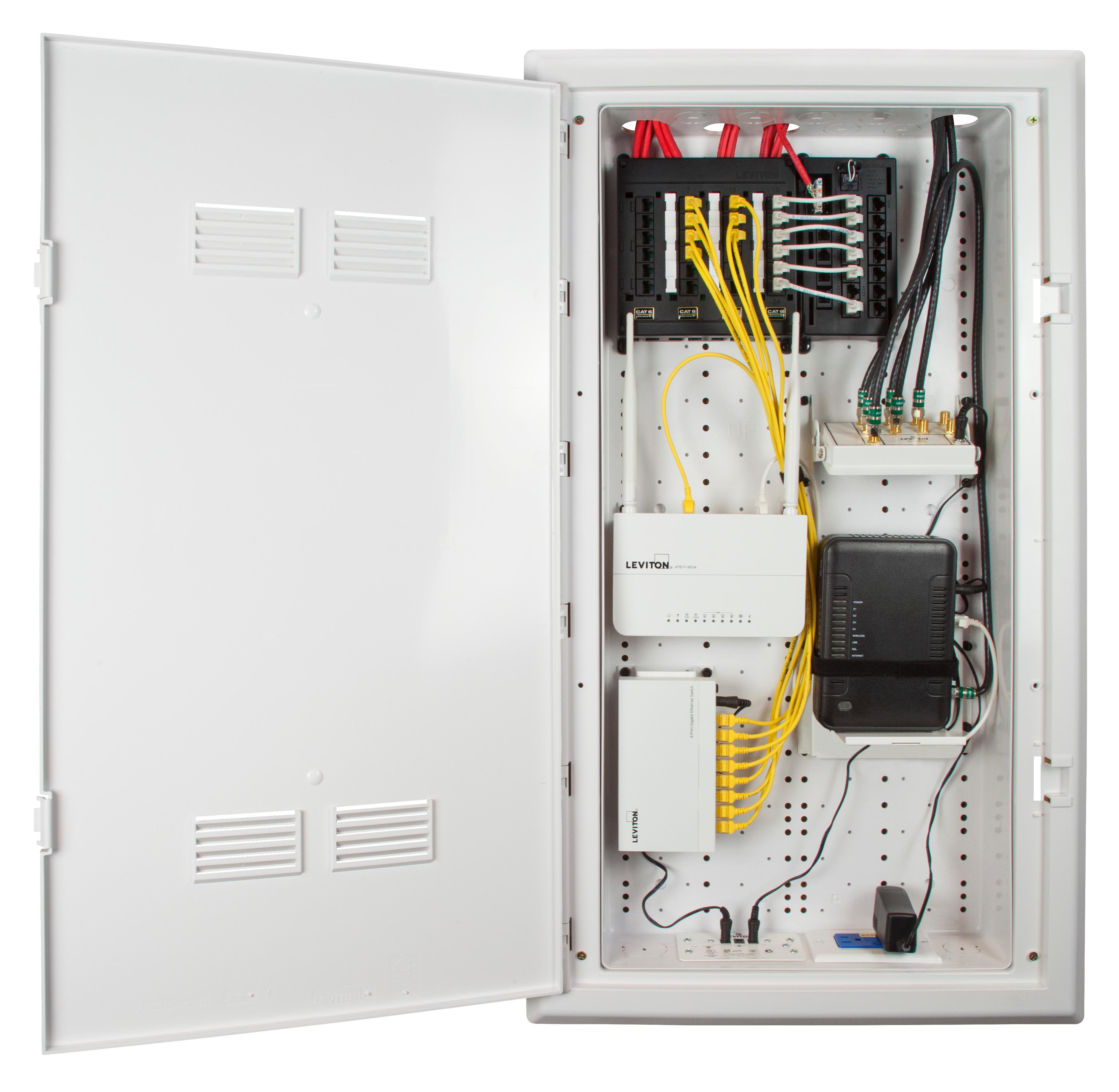 Leviton 476TM-624 Twist and Mount Patch Panel, 24 CAT 6 ... mpoe diagram 