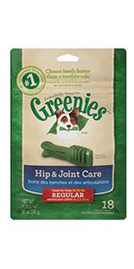 GREENIES Hip and Joint Care Dental Chews for Dogs