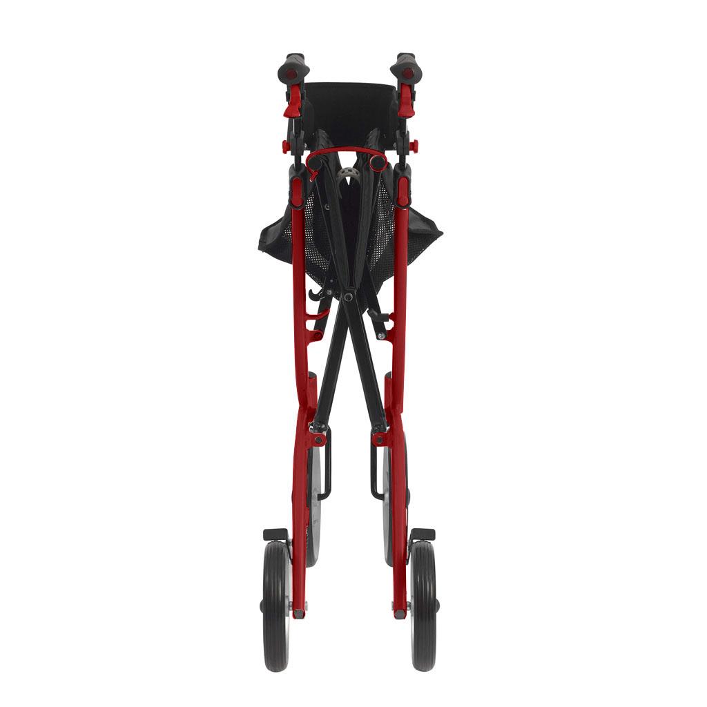 Drive Medical Nitro Euro Style Red Rollator Walker, Red