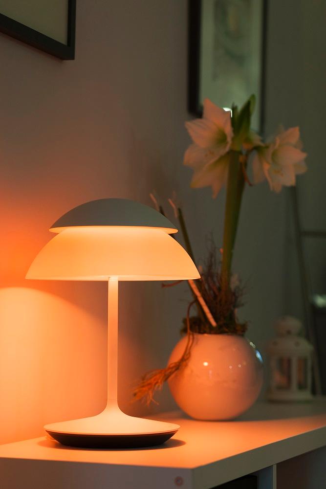 Philips 798082 Hue Beyond Table Lamp Single, White Home