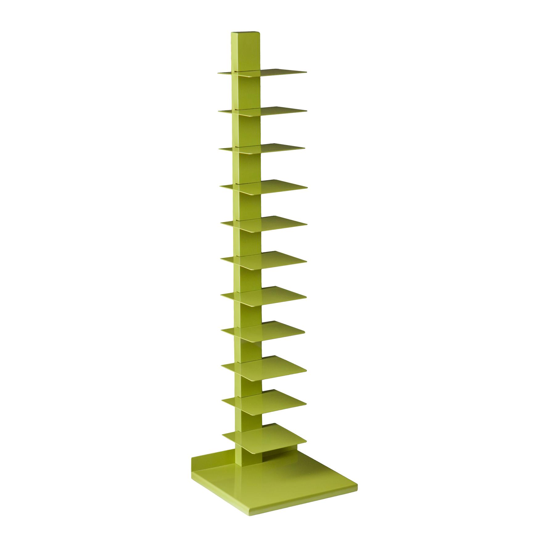 Southern Enterprises Daisy Spine Book/Media Tower, Lime